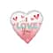 17" I Love You Heart Foil Balloon